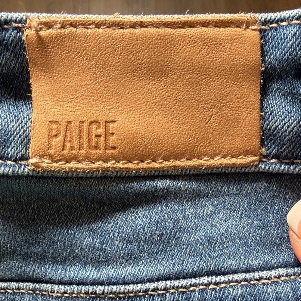 PAIGE Cindy High Rise Slim Jeans Size 25 - Picture 7 of 14